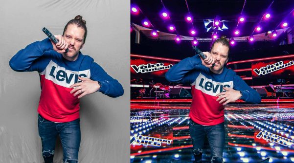 Kuvauspiste - The Voice of Finland